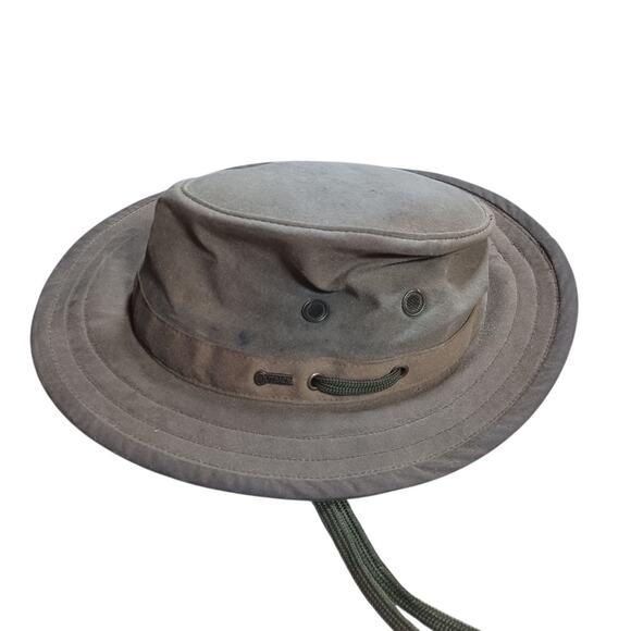 Outback Trading‎ Original Oilskin Willis Performance Safari Fishing Field Hat - Picture 1 of 9